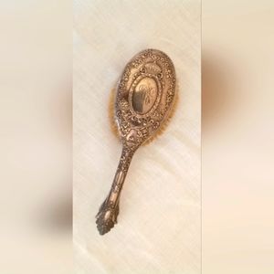 Antique Victorian Sterling Silver Hairbrush